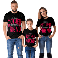 Kartioon Unise Majčin dan Novost scoop vrat Custom Majkovna košulja za majicu za mamu