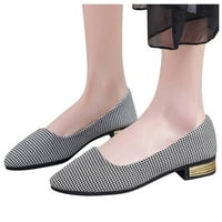 Youmylove ženske modne ležerne naistine nožne cipele s niskim potpeticama na radnoj cipela ugodna udobna