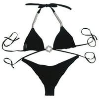 Aaiyomet Plus Veličina Bikini odijelo zavoja kupa kupaći kostimi Bikini Diamond Women set kupaći kostimi