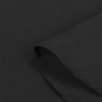 Modna žena Ležerna V-izrez Čvrsta štampačka čipka kratkih rukava Majica Summer Plus veličine vrhova