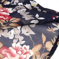 Ženski ljetni kimonos Cardigan rukav kupaći kostimi na cvjetnom tisku