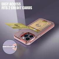 FEISHELL ZA IPHONE PRO MA novčanik, s brodovima držača ID-a i kreditnih kartica Pokloni zadnjeg poklopca