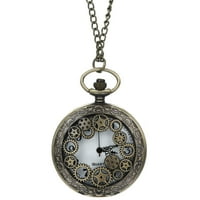 Pazi za muškarce Vintage Lanc Retro Najveći džepni sat ogrlica za djed Dad Pokloni Ostalo Watch