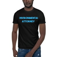 Plava ekološka odvjetnik kratkih rukava pamučna majica s nedefiniranim poklonima