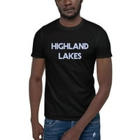 Highland jezera Retro stil kratkih rukava pamučna majica po nedefiniranim poklonima