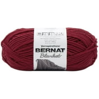 Neobrazovana Bernat pokrivač velika lopta pređu - Crimson