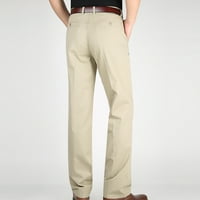 Aurouralne taktičke pantalone za muškarce muške modne casual čiste boje na otvorenom džepne patentne pantalone