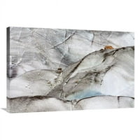 In. Detalj leda, Aletsch Glacier, Bernese Alpe, Valais, Švicarska Art Print - Heike Odermatt