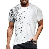 Muška ljetna košulja Muška ljetna casual labava 3D digitalna tiskana majica s kratkim rukavima vrhunska