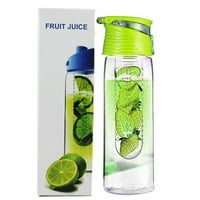 Milliliter Voćne boce za vodu sa voćnim prefiskačem i flip poklopcem limunovim sokom čine bocu