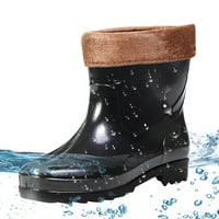 Čovjek kratki pamučni kišni bodovi vodootporne gumene čizme za vrtni čovjek kišne obuće kišne cipele