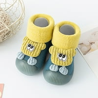 Obuća za djecu za djecu Dječji djevojke životinjske crtane čarape cipele cipele Toddler topline čarape