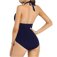 Auroural ženske jednodijelne kupaće kostime žene seksi čvrste sa podlogom za prsa bez podzemnih kupaćih