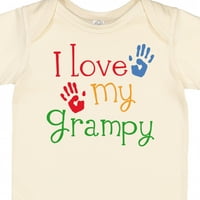 Inktastic volim svoj grampy grandchild poklon baby boy ili baby girl bodysuit