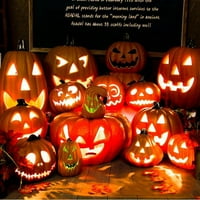 TeiSiSily Halloween Pumpkin LED lampica Creative Lantern Home rekvizicija bundeve bar horor Citrouilles