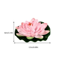 Simulacija Lotus ribnjak ukrasni lotos akvarijum vodeni ljiljan lažni lotus