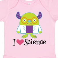 Inktastični naučnik I Volim nauku buduće dječje košulje za djecu ili dječji dječji bod