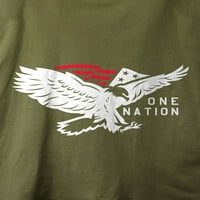 Šešir i izvan muških dana neovisnosti Grafički ispisuje jedan naciju Eagle Spremnik Top majica bez rukava