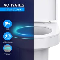 WC noćno svjetlo, svjetlo za toalet, senzor pokreta aktivirana LED noćna svjetlost, toaletna svjetlost