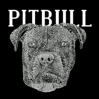 Pop Art Muška riječ umjetnička tenka Torp - Pitbull Face