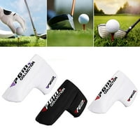 COGFS PGM Golf Putter pokrivač glave Headcover Golf Club Protect Heads Cover, bijeli golf klub