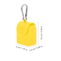 Novčića torbice Ključne torbe za pohranu Nosač kovanica Kućište za slušalice Silikonska torbica sa visećim