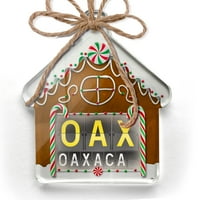 Ornament tiskao je jedan naiden OA aerodromski kod za Oaxaca Christmas Neonblond