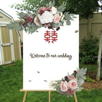 Umjetni cvijet swag cvjetni swag pozadina za vjenčani ukras