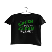 Kimaran Zelena planeta Jednostavni dizajn Go Green Art Majice Unise kratki rukav Tee