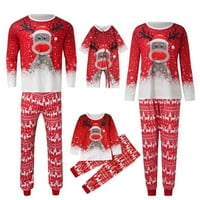 Podudaranje božićne porodice pidžama - božićne pidžame za obitelj smiješne slatke noćne rublje Christma