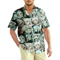Tokio Ghoul Anime košulja Super soft-down majica Brzo sušenje Hawaiian majicaxl