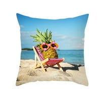 45x ljetni stil plaže od tiskanog plavog jastuka Naslovnica Početna Dnevna soba Soba ukras bacaju jastuk