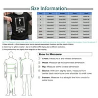 Corashan grafički majica Muška majica Grafički tekst 3D Štampanje Street Casual Chort rukav dugme dolje