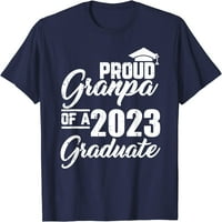 Tree ponosna djed diplomirane diplomske majice koja odgovara porodičnoj majici
