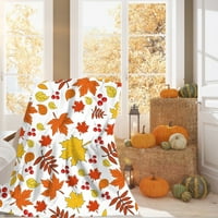 Šetnja ćebad i bacanja s velikim babama za kauč za kauč jesenji pokrivač zahvalnosti Festival bundeve