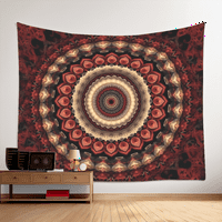 Mandala tapisestrija ljetna tapiserija, zidna umjetnost tapiserija za spavaću sobu estetsko tapiserija