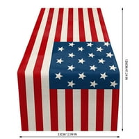 Američka nezavisnost dnevna tablična zastava zastava tiskani dnevni boravak stol za kavu Stolni festival