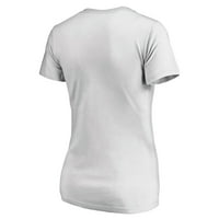 Ženska fanatika brendirana bijela Huston Astros City Pride V-izrez majica