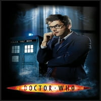 Doktor WHO - uokvireni TV emisijski poster