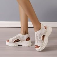 Sandale o klirensu, ljetne sandale Žene Ženske modne ribe Sandale za usta Udobne okrugle nožne kauzne