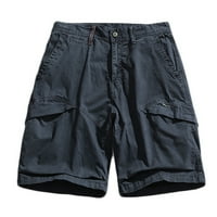 Muški teretni kratke hlače Ležerne prilike opušteni multi-džepni vanjski hlače za vanjske kratke hlače