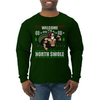 Divlji Bobby, smiješna dizalica Santa teretana Dobrodošli na sjeverni prekleti, ružni Božić, džemper