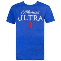Michelob ultra piv logo Muška plava majica-xlage
