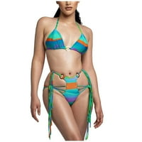 FVWitlyh bikini setovi za žene materinstvo plus veličina kupaći kostim Žene Gradient Bikini set Plivanje
