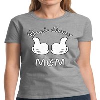 Dreamtees Majčin dan Poklon Ženska majica Najveća mama Svjetska mama S L XL 2XL 3XL grafički tee