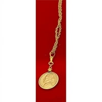 Dizajnerski nakit JeffersonNickLeneck Jefferson Nickel ogrlica za kovanice