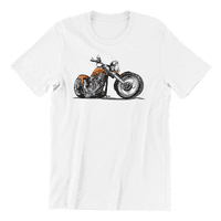Muška hladna motocikl meka pamučna majica za odrasle