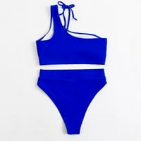 Rovga kupaći kostimi stilski žene bandeau zavoj bikini set push-up brazilski kupaći kostimi na plaži