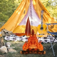 Umjetna vatra jednostavna za sastavljanje kreativnog modeliranja Početna Dekor 3D ukrasne kartonske vatre za ljetni kamp