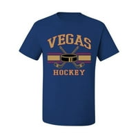 Wild Bobby Grad Vegas Hokej Fantasy Fan Fantasy Fan Sports Muška majica, Royal, 5x-Large
